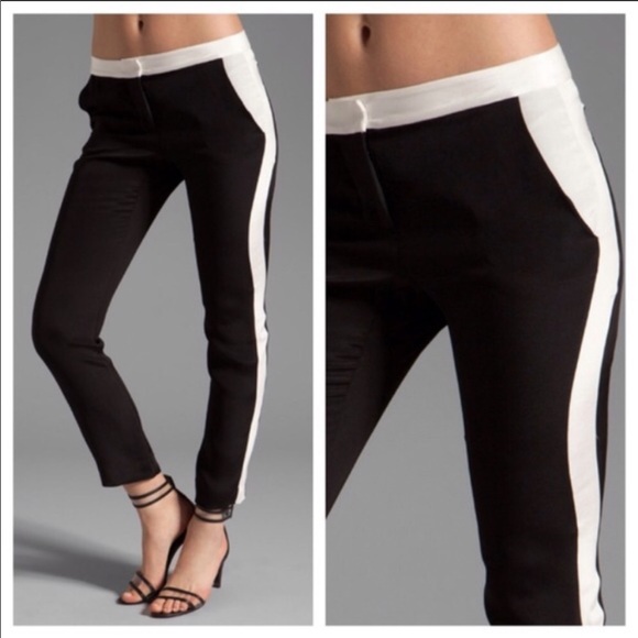 W118 Walter Baker tuxedo pants - Picture 1 of 7